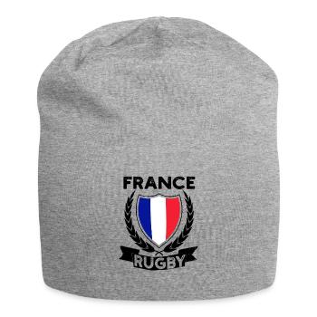Rugby France Maillot De Rugby Pour les Français France - Bonnet en jersey - gris chiné - Devant