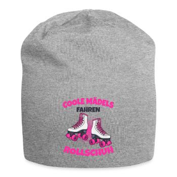 Rollschuhe - Jersey-Beanie - Grau meliert - Vorne