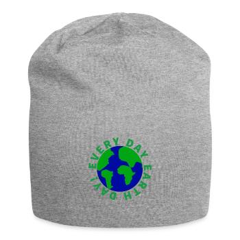 Environnement, Changement climatique, Changement climatique - Bonnet en jersey - gris chiné - Devant
