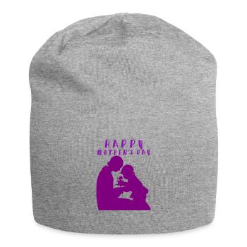 Mother's Day, Mother's Day, Mother's Day, Mother's - Jersey Beanie - heather grey - Front