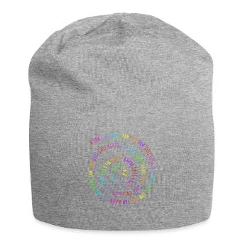 Aramsamsam Pädagogen Kinderlied Kindergarten Kita - Jersey-Beanie - Grau meliert - Vorne