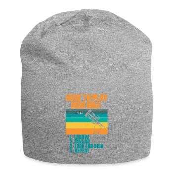 Comment jouer au Disc Golf Frisbee Golf Frolf - Bonnet en jersey - gris chiné - Devant