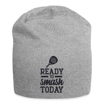 ready to smsh today- Padel tennis - Bonnet en jersey - gris chiné - Devant