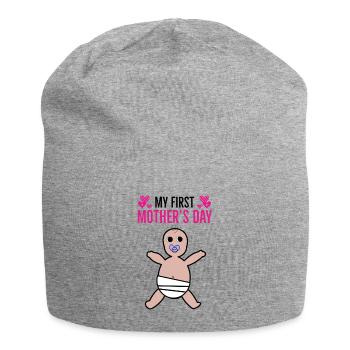 Mother's Day, Mother's Day, Mother's Day, Mother's - Jersey Beanie - heather grey - Front