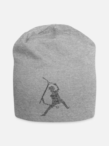 Scooter - Jersey-Beanie - Grau meliert