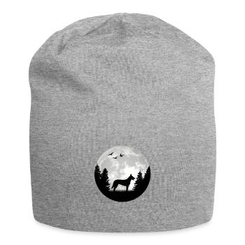 Hollandse Herder Lune Berger hollandais - Bonnet en jersey - gris chiné - Devant