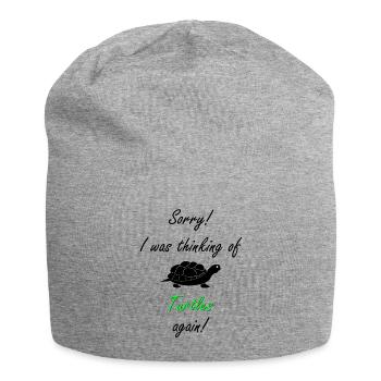 Turtle Turtle - Jersey Beanie - heather grey - Front