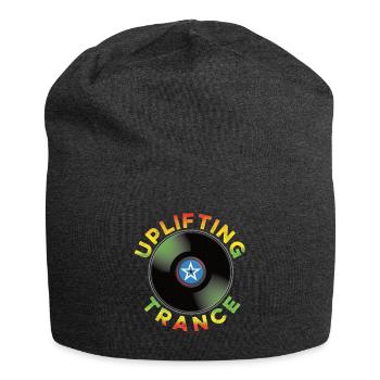 Uplifting Trance - music - Jersey Beanie - charcoal grey - Front