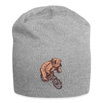 CYCLIST BEAR - Jersey-Beanie - Grau meliert - Vorne