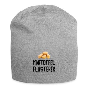Kartoffel Flüsterer - Jersey-Beanie - Grau meliert - Vorne