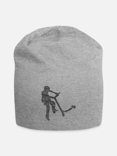 Scooter - Jersey-Beanie - Grau meliert