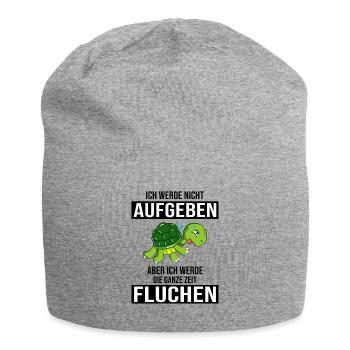Läufer Jogging Joggen - Jersey-Beanie - Grau meliert - Vorne