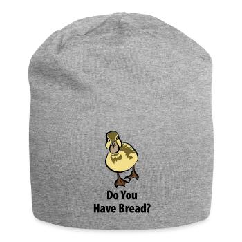 Ente Entchen Quak - Jersey-Beanie - Grau meliert - Vorne