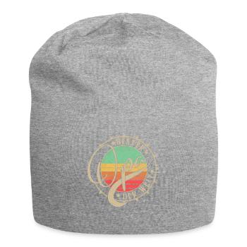 Bester Opa der Welt Vintage & Retro Geschenk - Jersey-Beanie - Grau meliert - Vorne