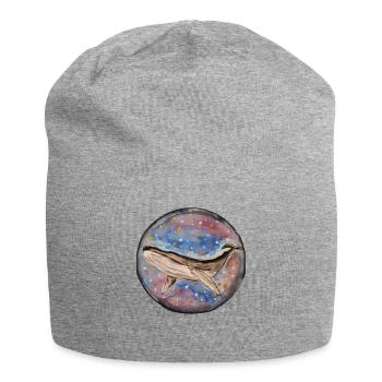 wale / whale - Jersey-Beanie - Grau meliert - Vorne