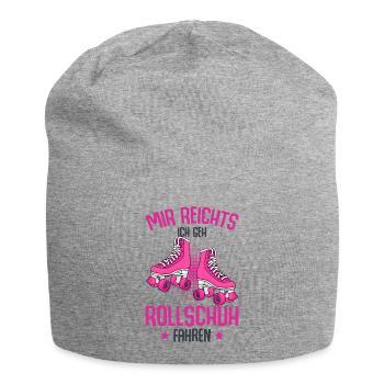 Rollschuhe - Jersey-Beanie - Grau meliert - Vorne