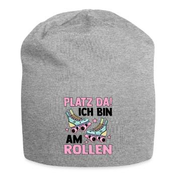 Rollschuhe - Jersey-Beanie - Grau meliert - Vorne
