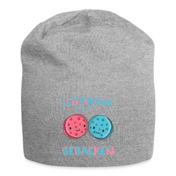 Ich kriege das schon gebacken Kekse Bäcker Hobby - Jersey-Beanie - Grau meliert - Vorne