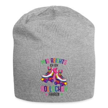 Rollschuhe - Jersey-Beanie - Grau meliert - Vorne