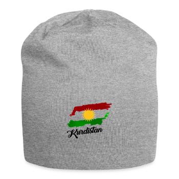 Kurde Kurdistan Biji Kurdistan - Jersey-Beanie - Grau meliert - Vorne
