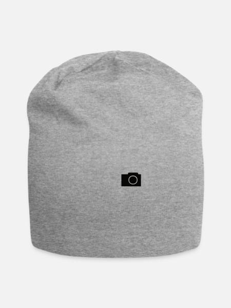 Photographer Photography Photography Camera Photo - Jersey Beanie - heather grey