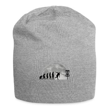 Discgolf Evolution Mond Wurfscheibe Disc Golf - Jersey-Beanie - Grau meliert - Vorne