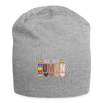 We Are People Juneteenth Black Women Pride - Jersey Beanie - heather grey - Front