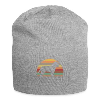 Lagotto Romagnol Vintage Lagotti Retro Cadeau - Bonnet en jersey - gris chiné - Devant