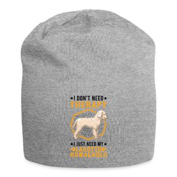 Lagotto Romagnolo Therapy Lagotti Truffle Search - Jersey Beanie - heather grey - Front