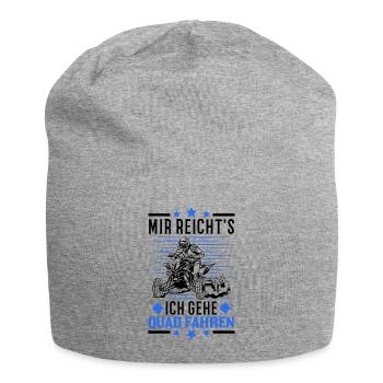 Mir reichts Ich geh Quad fahren ATV Quadfahrer - Jersey-Beanie - Grau meliert - Vorne