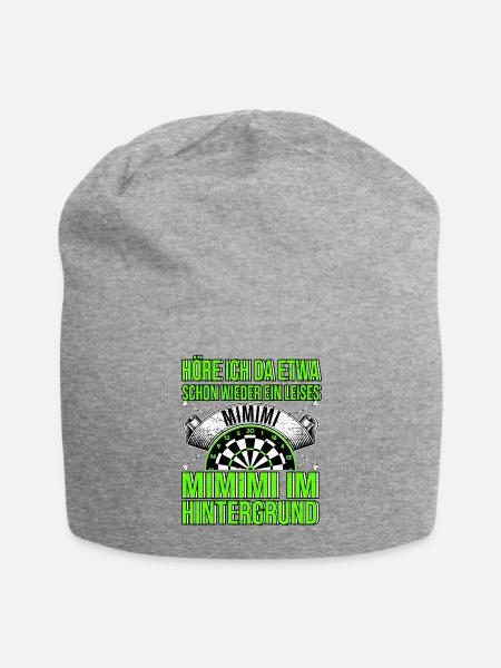 Darts - Jersey-Beanie - Grau meliert