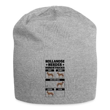 Hollandse Herder Tricks Holländischer Schäferhund - Jersey-Beanie - Grau meliert - Vorne