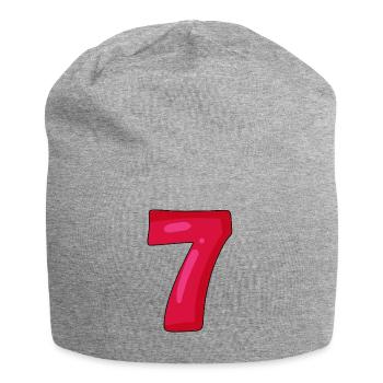 Number 7 - Number 7 - Jersey Beanie - heather grey - Front