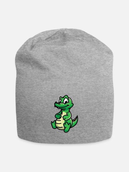 Alligator - Bonnet en jersey - gris chiné