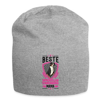 Beste Appenzeller Sennenhund Mama Schweizer Hund - Jersey-Beanie - Grau meliert - Vorne