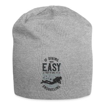 Scuba Diver If Diving Was Easy - Bonnet en jersey - gris chiné - Devant