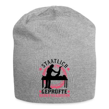 Staatlich geprüfte Berufssadistin Physiotherapeut - Jersey-Beanie - Grau meliert - Vorne