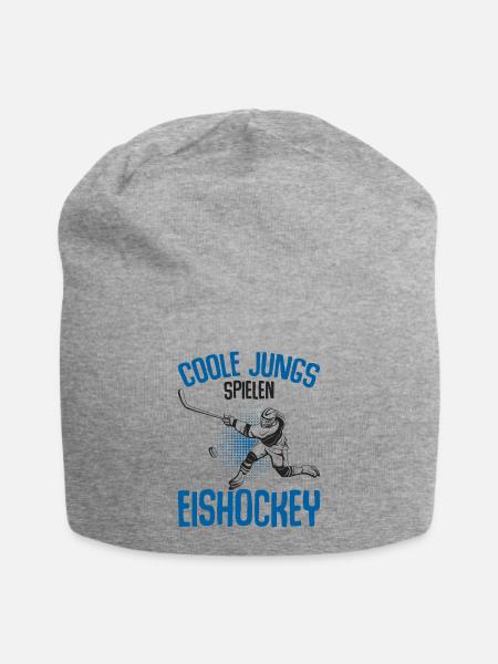 Eishockey - Jersey-Beanie - Grau meliert