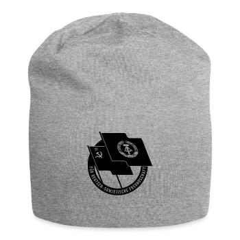 Deutsch sowjetische freundschaft Geschenk DDR Ossi - Jersey-Beanie - Grau meliert - Vorne