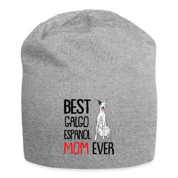 Galgo Espanol - Jersey-Beanie - Grau meliert - Vorne