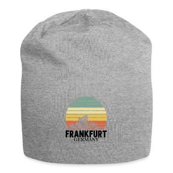 Frankfurt Hessen Frankfurter - Jersey-Beanie - Grau meliert - Vorne