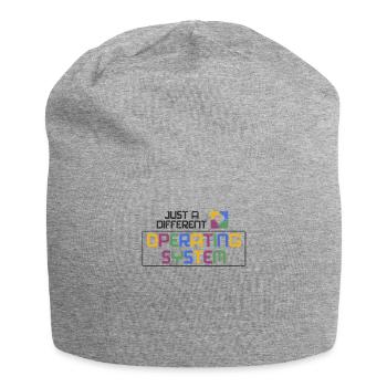 Autism Awareness Neurodiversity Autistic - Jersey Beanie - heather grey - Front