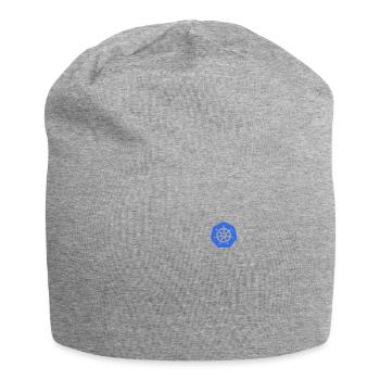 Kubernetes For ITler Computer Nerd Gift - Jersey Beanie - heather grey - Front