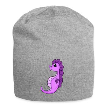 Hippocampe Hippocampe - Bonnet en jersey - gris chiné - Devant