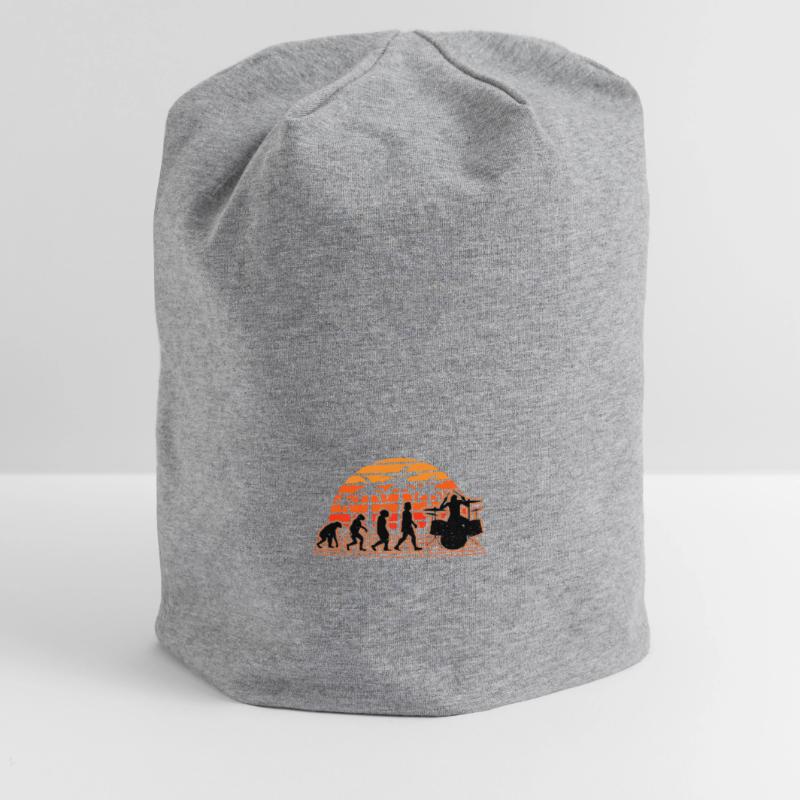 Drums Evolution Sunset Drummer Drummer Jersey Beanie