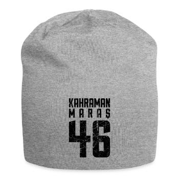 Maras 46 Türkei Turkiye Geschenk Urlaub TR Türk - Jersey-Beanie - Grau meliert - Vorne