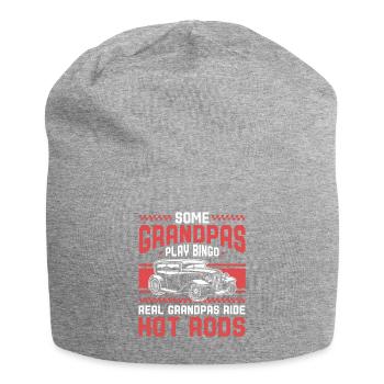 Hot Rod Hot Rods Muscle Car Hotrod Mechanic Car - Jersey Beanie - heather grey - Front