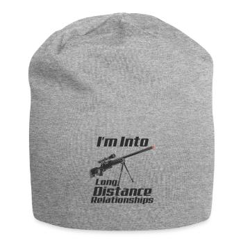 Snipers Shooting Gun Owners Military Gun - Jersey Beanie - heather grey - Front