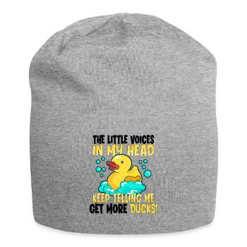 Rubber Duck Ducks Bubbles Duck lover Cute Duck - Jersey-Beanie - Grau meliert - Vorne