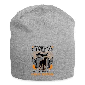 Galgo Español Schutzenegl Lévrier espagnol - Bonnet en jersey - gris chiné - Devant